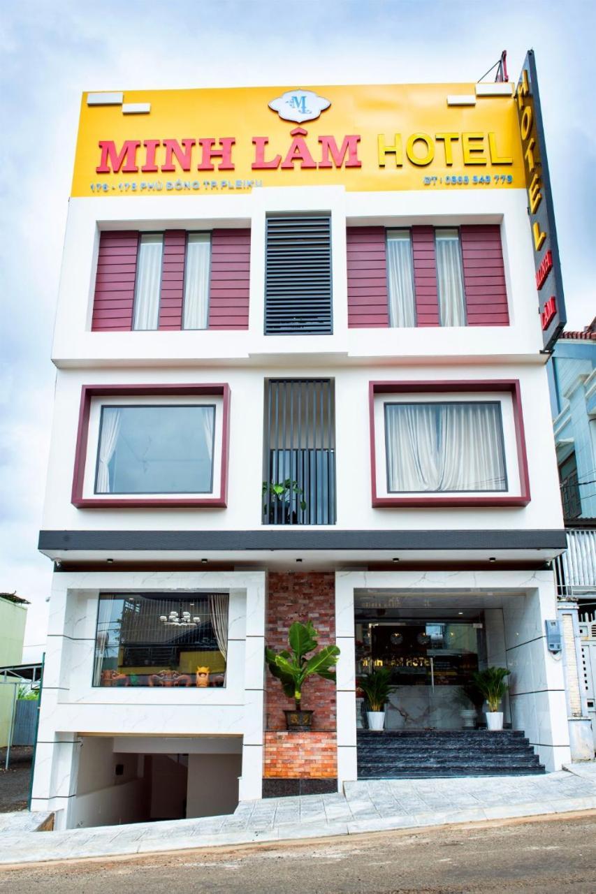 Minh Lam Hotel Плейку Экстерьер фото