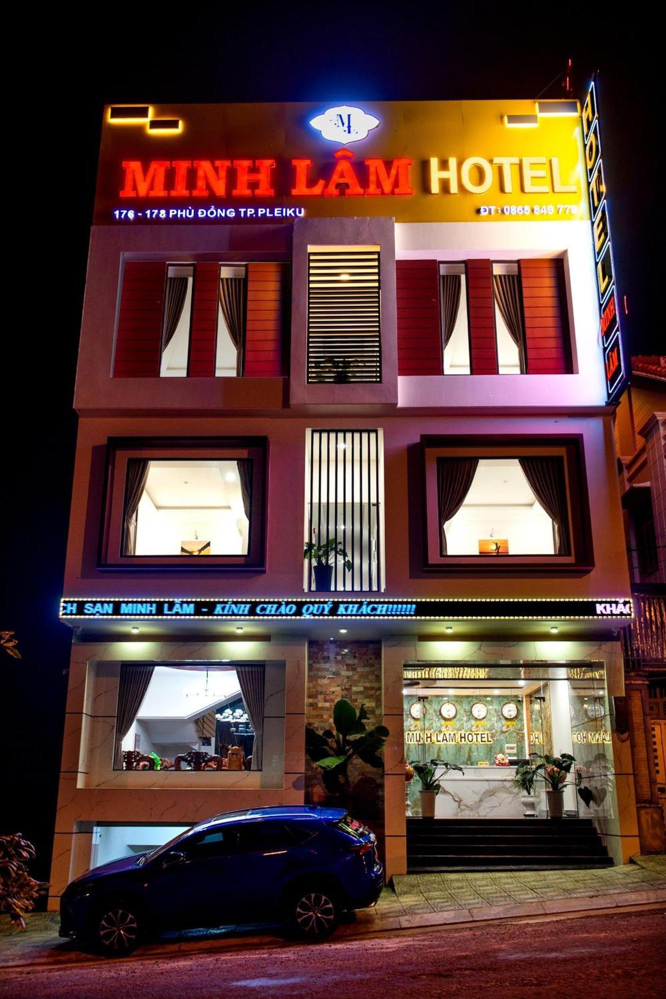 Minh Lam Hotel Плейку Экстерьер фото